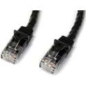 StarTech.com Cat6 patchkabel met snagless RJ45 connectors 3 m, zwart