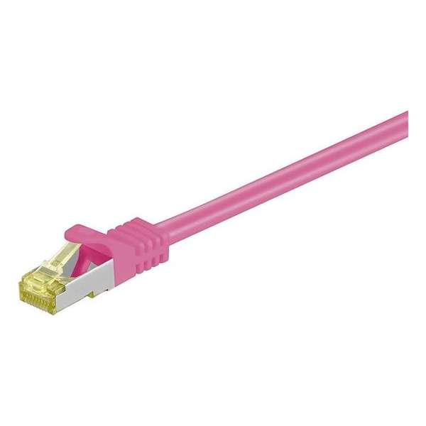 Cat7 SFTP/PIMF 15m roze