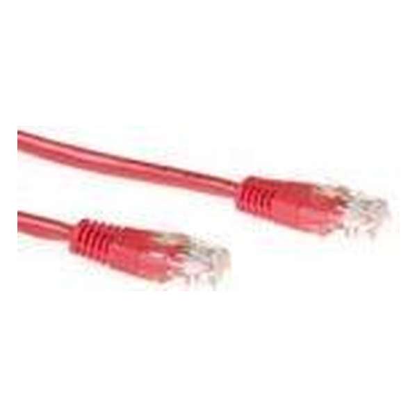 Advanced Cable Technology CAT5E UTP patchcable redCAT5E UTP patchcable red