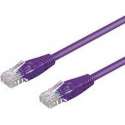 Wentronic CAT5E Netwerkkabel - RJ45 - Paars - 1.5 m