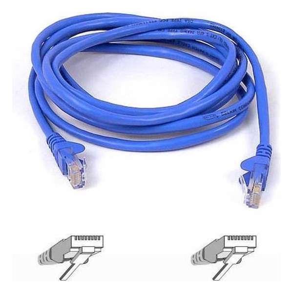 Belkin CAT5E Netwerkkabel - RJ45 - Blauw - 2 m