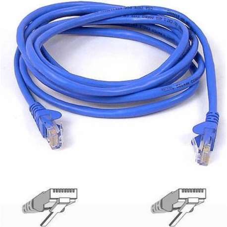 Belkin CAT5E Netwerkkabel - RJ45 - Blauw - 2 m