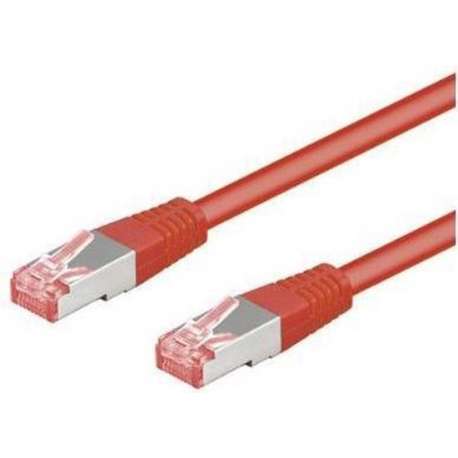 Wentronic 95487 - Cat 6 UTP-kabel - RJ45 - 10 m - Rood