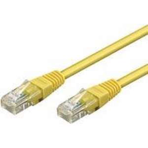 Wentronic CAT6 Netwerkkabel - RJ45 - Geel - 0.25 m