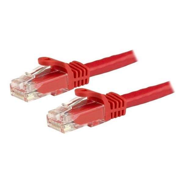 StarTech.com Cat6 patchkabel met snagless RJ45 connectors 15 m, rood