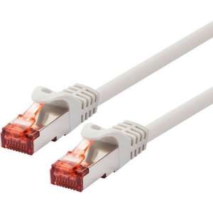 LOGON TCF66F150I netwerkkabel 15 m Cat6a F/UTP (FTP) Ivoor