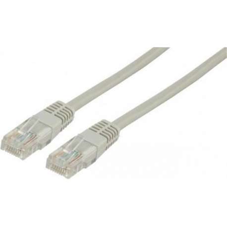 UTP CAT5E Netwerkkabel Grijs, 5.0 meter, 2x RJ45 Male