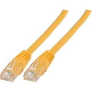 Techtube Pro - Internetkabel UTP CAT6 - geel - 0.5 meter