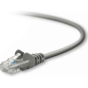 Belkin Cat5e, 6ft, 1 x RJ-45, 1 x RJ-45, Black