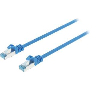 CAT6a S/FTP Netwerkkabel RJ45 (8/8) Male - RJ45 (8/8) Male 10.00 m Blauw