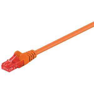 Wentronic CAT6 Netwerkkabel - RJ45 - Oranje - 2 m