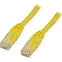 DELTACO TP-63GL  Cat6 U/UTP Netwerkkabel LSZH - Geel - 3 meter