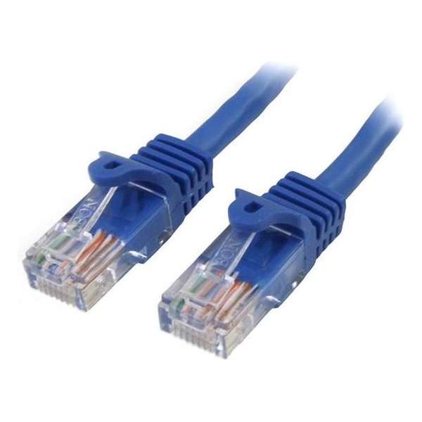 Startech 45PAT2MBL - Cat 5 UTP-kabel - RJ45 - 2 m - Blauw