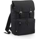 Bagbase Vintage Laptop Rugzak 18 Liter - Zwart-Zwart