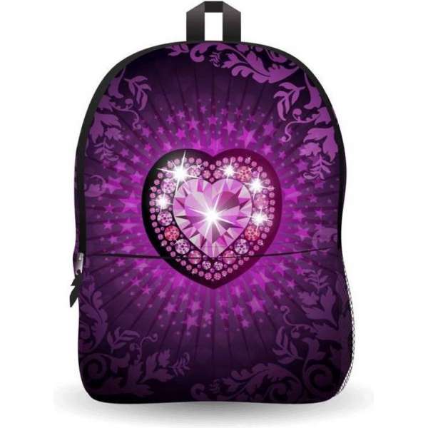 Ekuizai LED Schooltas / Rugzak - Back to school - Heart model