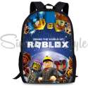 Simple Lifestyle® Roblox Rugtas Kinderrugzak Schooltas Rugzak Laptoptas - Blauw - 18 liter - 3 ritsvakken