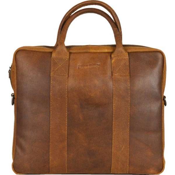 DSTRCT Limited Laptoptas - 14 inch - Cognac