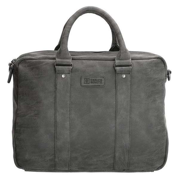 Enrico Benetti Business Laptoptas - 15,6 inch - Madrid Zwart