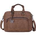 Wimona Eliana 2050 Dames Businesstas / Laptoptas - 15,4 inch - Cognac