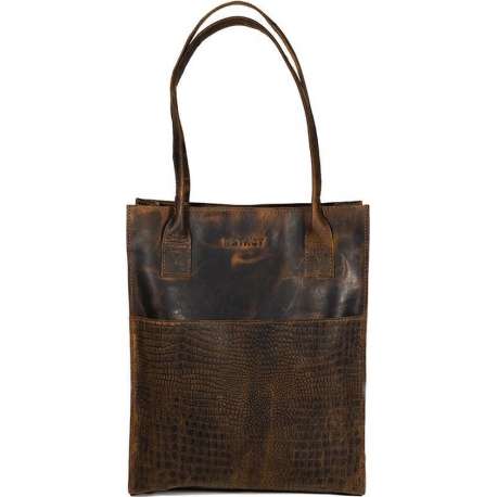 DSTRCT Alligator Creek Limited Shopper - Cognac