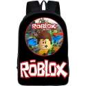 Simple Lifestyle® Roblox Rugtas - Zwarte Kinderrugzak Schooltas Rugzak laptoptas - 18 liter - 3 ritsvakken