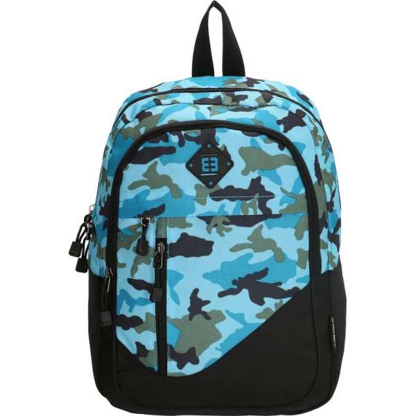 Enrico Benetti CAMOUFLAGE Blauw Kinder Rugtas Rugzak 4-8 jaar Trendy