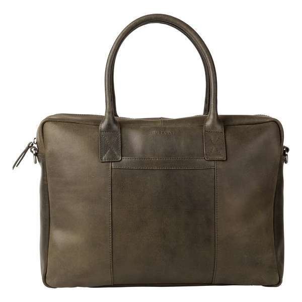 BURKELY Kay Aktetas - 15,6 inch Laptoptas - Khaki