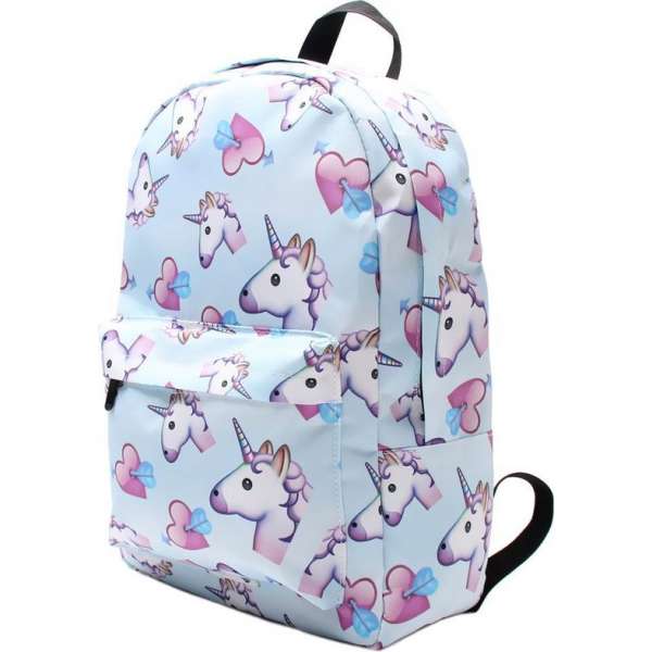 Unicorn Love Rugzak - Meisjes Rugzak voor School - 20 liter