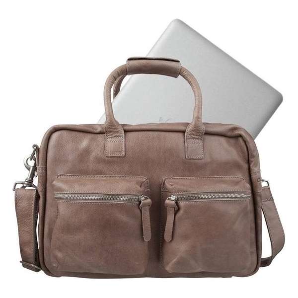 Cowboysbag The College Bag Schoudertas - 15.6 inch Laptoptas - Grijs