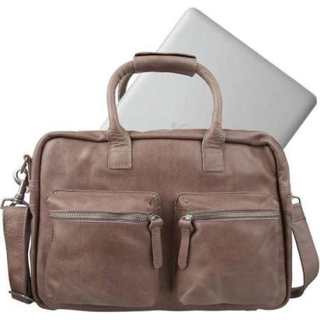 Cowboysbag The College Bag Schoudertas - 15.6 inch Laptoptas - Grijs