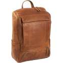 Chesterfield Rich Leren Laptop Rugtas - 15,4 inch - Cognac