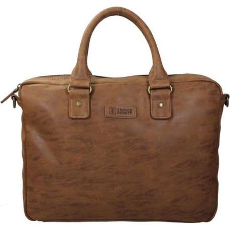 Enrico Benetti Madrid Laptoptas 15.6 inch - Bruin