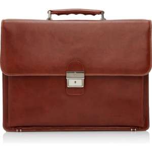 "Castelijn & Beerens Realta Laptop Tas 15,4� +Tablet Cognac | 86 9598"