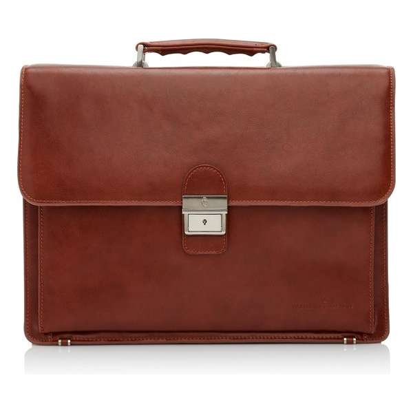 "Castelijn & Beerens Realta Laptop Tas 15,4� +Tablet Cognac | 86 9598"