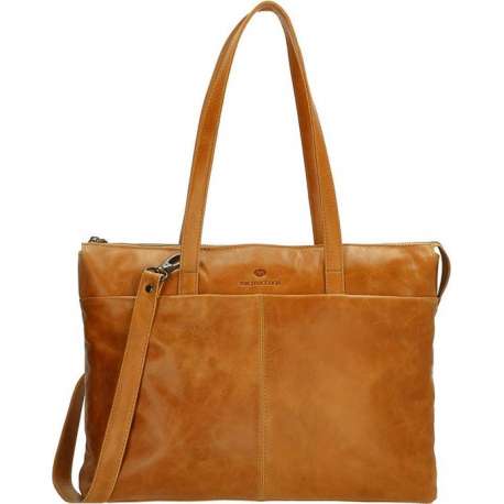 Micmacbags Laptoptas 15'' Porto Oker Geel