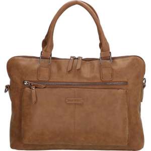 Enrico Benetti Nouméa Laptoptas - 15 inch - Camel