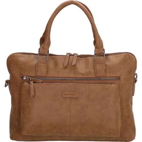 Enrico Benetti Nouméa Laptoptas - 15 inch - Camel