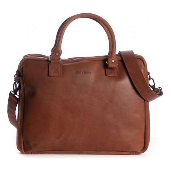 DSTRCT Liberty Street Business Laptoptas 15.6'' Cognac 40797