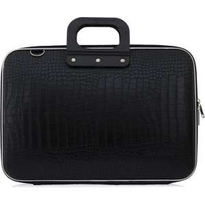 Bombata COCCO 15 inch Laptoptas - Kunstleer - 15,6 inch / Zwart