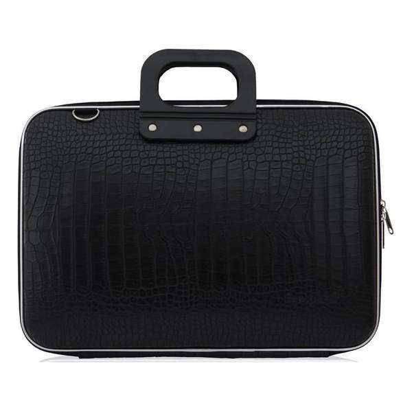 Bombata COCCO 15 inch Laptoptas - Kunstleer - 15,6 inch / Zwart