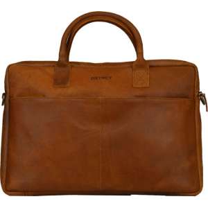 DSTRCT Limited Laptoptas - 17 inch - Cognac