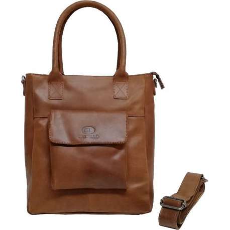 Castillo Unisex Shopper Cognac