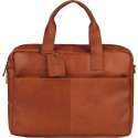 BURKELY Vintage Jesse Aktetas/  Laptoptas - 14 inch - Cognac