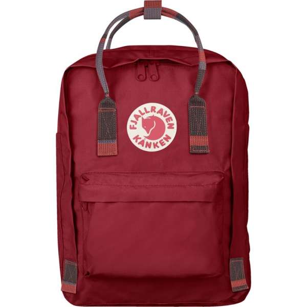 Fjallraven Kanken Laptoprugzak 13 inch - Deep Red / Random Blocked