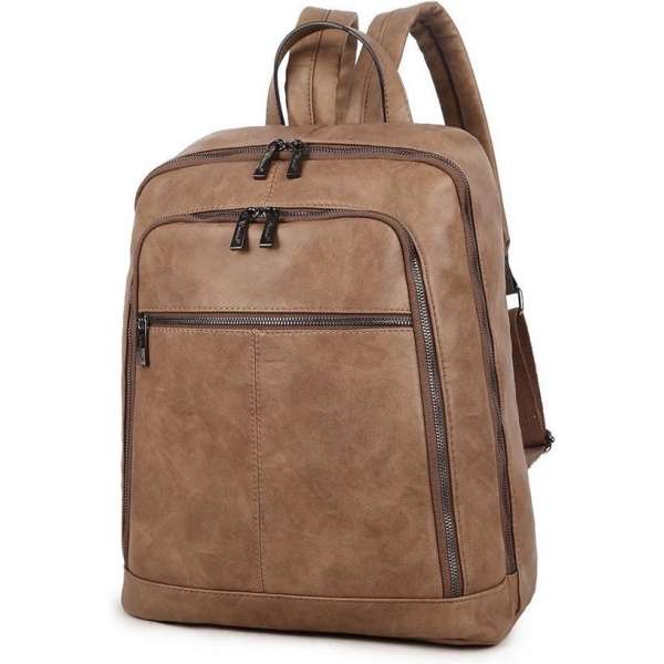 Wimona Marina 5017 Laptop Rugtas - 15,6 inch - Taupe