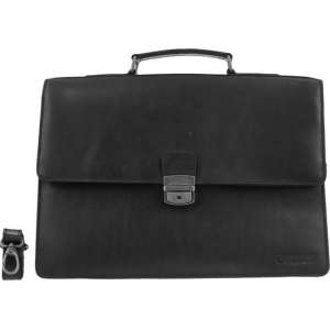 DSTRCT Limited Aktetas - 15,6 inch Laptoptas - Zwart