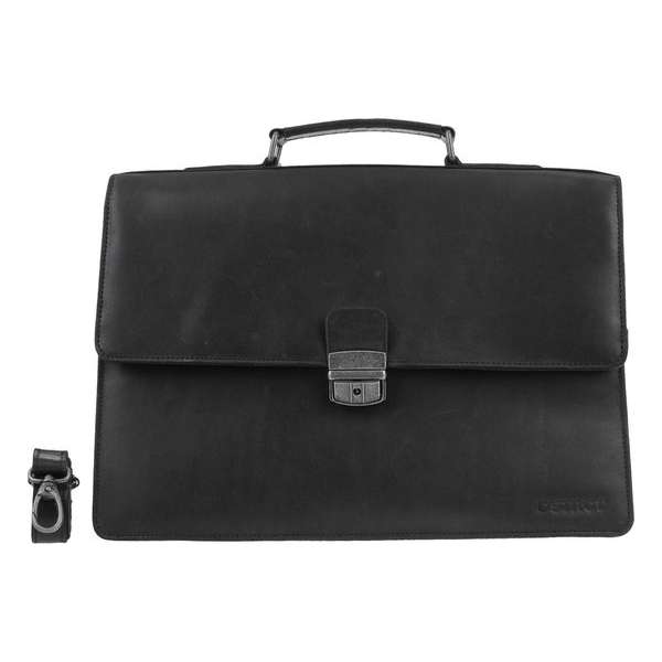 DSTRCT Limited Aktetas - 15,6 inch Laptoptas - Zwart