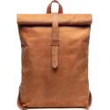 Beocca - Leren rugzak Mavis cognac - 15" laptoptas