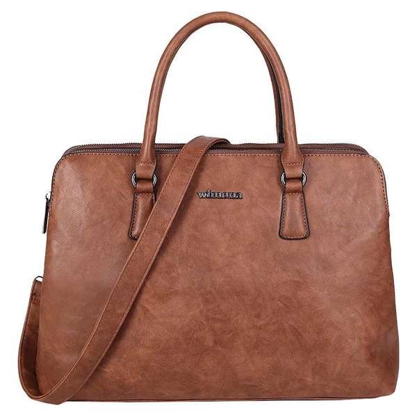 Wimona Arianna-One 5002 Schoudertas - Cognac