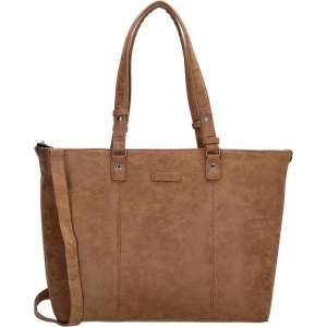 Enrico Benetti Dames Shopper Cognac